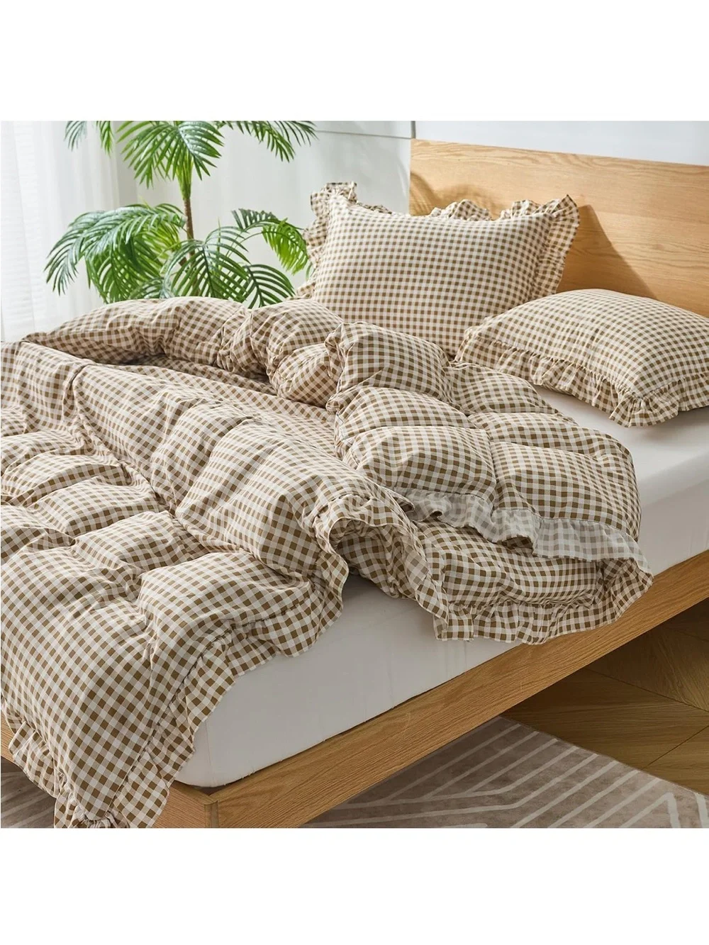 Kisswish gingham duvet